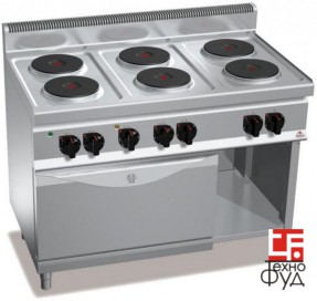 Плита электрическая для ресторана E7P6+FE1