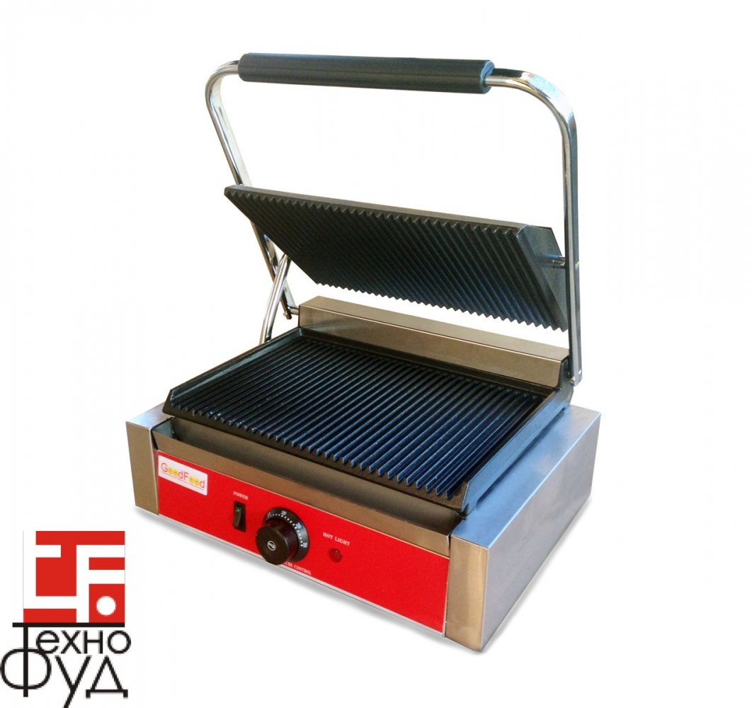 ГРИЛЬ КОНТАКТНИЙ ECG11 PANINI RED