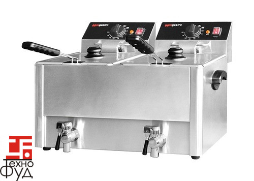 Фритюрница электрическая EFH8+8 GGM Gastro 