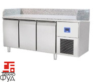 Стол для пиццы с мраморной столешницей OZTI 79E3.37NMV.00