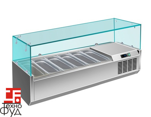 Салат-бар на 6 гастроемкостей GN 1/4 EVRX 1400/330