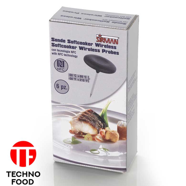 БЕЗДРОТОВІ ЗОНДИ Sous Vide NFC (6шт) 69460000 SIRMAN 