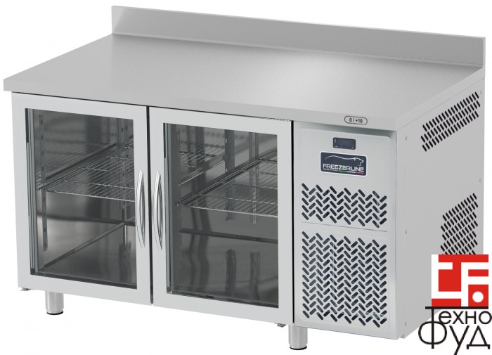 Стіл холодильний зі скляними дверима PPCT702ANGL PLUS