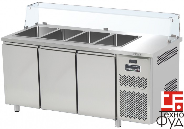 Стіл холодильний для салатів PSA703S1 SALADETTE