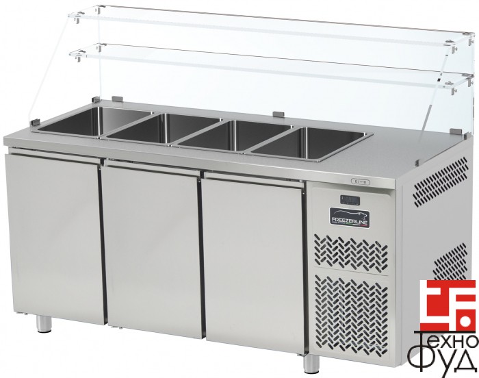 Стіл холодильний для салатів PSA703S2 SALADETTE