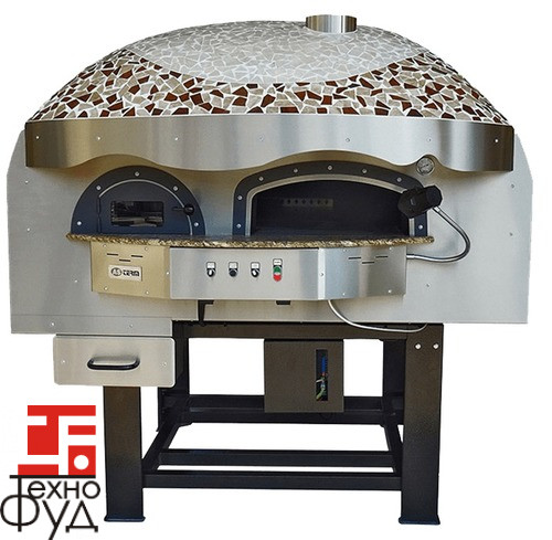 ДРОВЯНАЯ ПЕЧЬ ДЛЯ ПИЦЦЫ DR120К Brown Wave Mosaic 