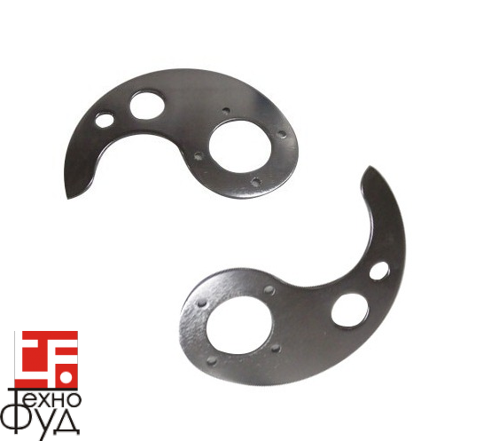 Ножи для куттера C4VV/ С6VV перфорированные (комплект верхний/нижний ножи) 