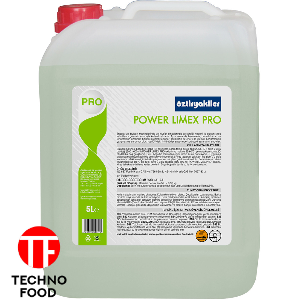 Засіб проти накипу 5л POWER LIMEX PRO OZTI