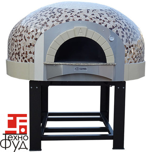 Дровяная печь для пиццы Design D100K Mosaic/Brown Mosaic 