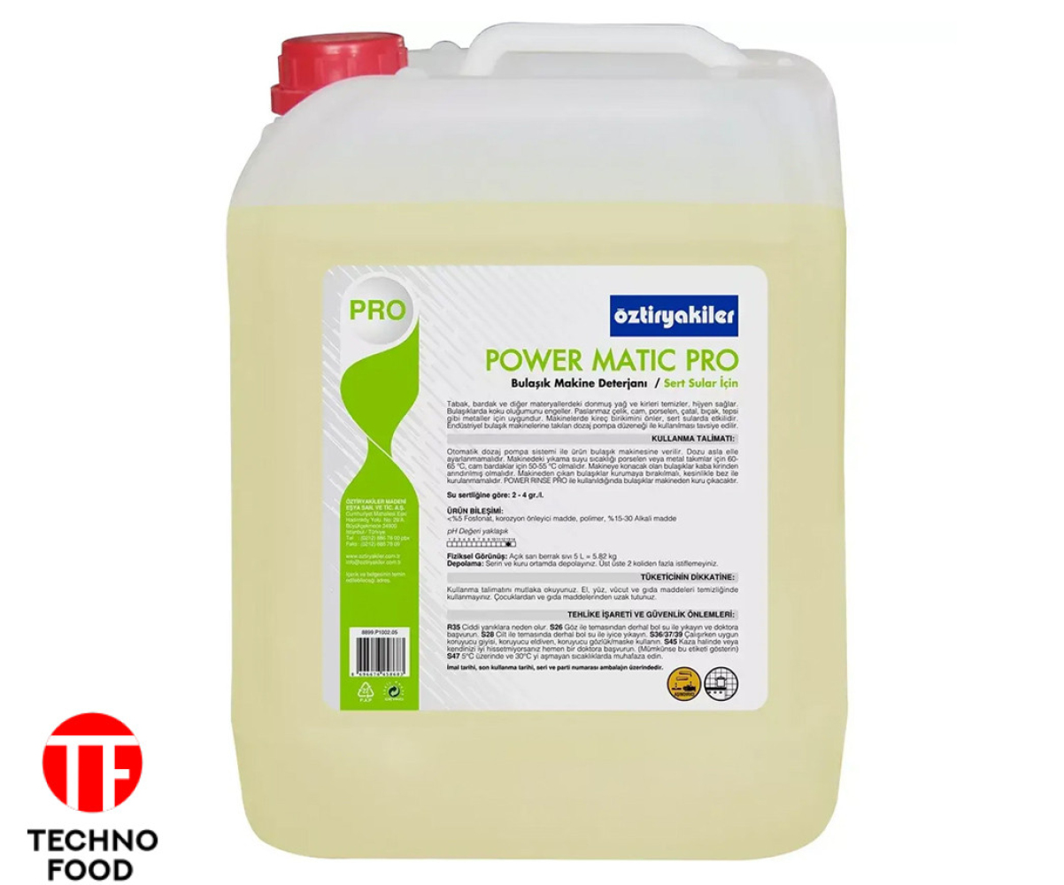 Миючий засіб для посудомийних машин POWER MATIC PRO OZTI 8899.P1002.05
