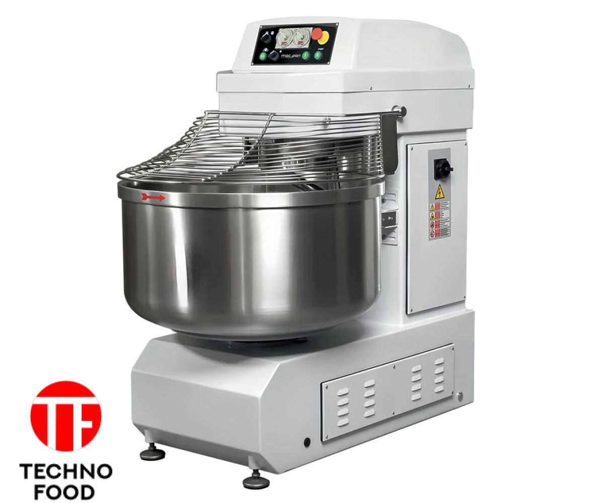 Спиральный тестомес с фиксированной чашей MSP50 JET/T MAC.PAN